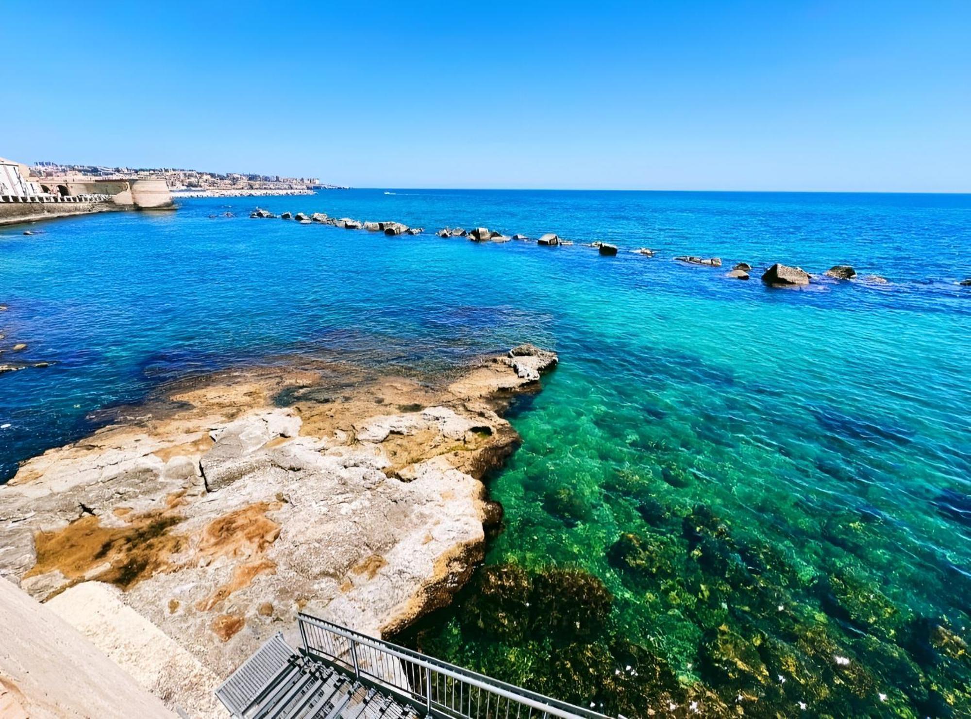 Salty Soul Sea View Ortigia Villa Syracuse Exterior foto